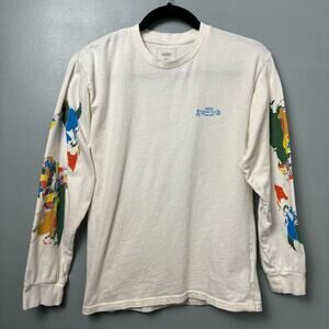 Vans Save The Planet Long Sleeved Tee White Small